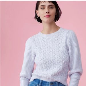 La Vie by Rebecca Taylor cable pullover sweater
